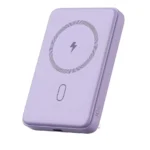 Power Bank Magnético Wi-P043 10000mAh 15W morado