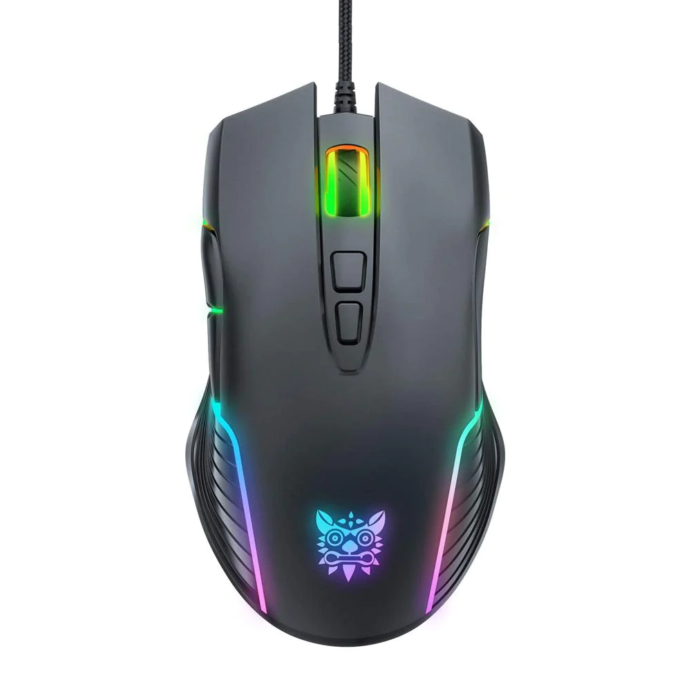 Onikuma Gaming Wired E-Sports Gaming Mouse RGB CW905 Black - Imagen 1