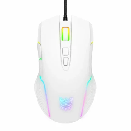 Onikuma Gaming Wired E-Sports Gaming Mouse RGB CW905 White