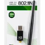 Adaptador WiFi USB 2.0 300Mbps 802.11n con Antena Externa