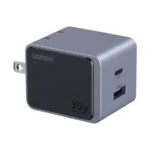 Cargador de Pared Ugreen X507 Nexodes 35W 1 Puerto USB-A Y 1 Puerto USB-C Carga Rapida