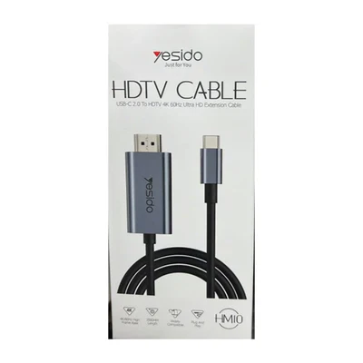 26b7219cda7561603220736215f93499_Yesido_USB-C_2.0_a_HDMI_4K_60Hz_Cable_de_extensión_Ultra_HD_HM10_1898 Yesido USB-C 2.0 a HDMI 4K 60Hz Cable de extensión Ultra HD HM10 - Imagen 1