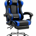 Silla Gamer Negra con Azul YZ