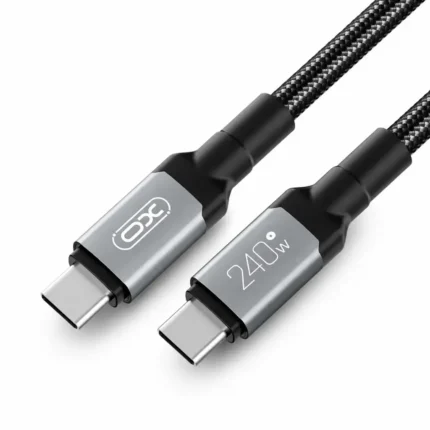 Xo 240W Usb-C To Usb-C Metal Braided Cable Xo-NB-Q264A 1Metro