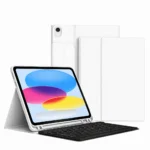 Case iPad 2 in 1 - 10.2-10.5 For Keyboard Bluetooth Blanco