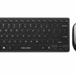 Mikuso Wireless Combo Keyboard And Mouse Dual-Mode KB-C029 Black