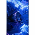 Mouse Pad Gamer XXL 80x30cm Diseño Anime Kakashi Sharingan Azul – Antideslizante