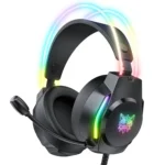 Onikuma X26 Black Headset Gamer – Audífonos con Micrófono para PC y Consolas