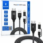 Cable HDMI con Bluetooth Caja Azul – Transmisión de Audio y Video de Alta Calidad