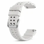Correa Deportiva Cubitt para Smartwatch Blanca – Silicona Ajustable y Transpirable