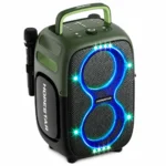 HopeStar PartyOne Club 650W – Bocina Bluetooth Portátil de Alta Potencia con Luces LED