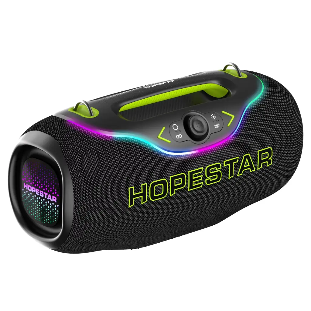 HopeStar A6 Club 200W – Bocina Bluetooth Portátil de Alta Potencia con Luces LED - Imagen 1