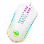 Redragon Cobra Mouse Gaming RGB Blanco M711W