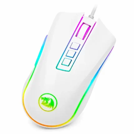 Redragon Cobra Mouse Gaming RGB Blanco M711W