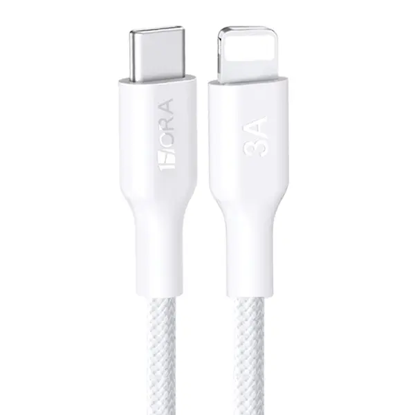 54c0aa5366d375f247a252fbd813135e_Cable_Trenzado_1HORA_CAB273_3A_Tc_a_Lightning_44 Cable Trenzado 1HORA CAB273 3A Tc a Lightning - Imagen 1