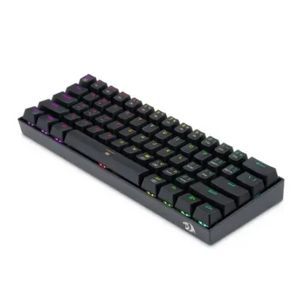Redragon Teclado DragonBord Gaming Mecanico RGB Lighting Negro K630RGB-SP-RED