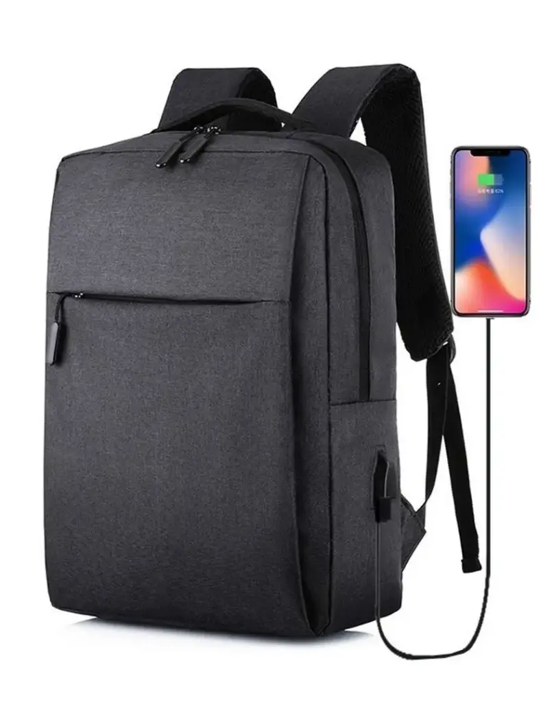 610e846cbae4cb169e2181d82e67a9e8_Mochila_SPX-1_para_Laptop_de_14”_con_Múltiples_Compartimientos_y_Puerto_Usb_Negro_2159 Mochila SPX-1 para Laptop de 14” con Múltiples Compartimientos y Puerto Usb Negro - Imagen 1