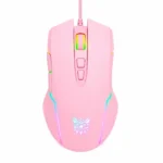 Onikuma Gaming Wired E-Sports Gaming Mouse RGB CW905 Pink