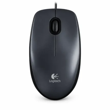 Mouse Logitech M90 con Cable USBSensor Óptico 1000 DPI