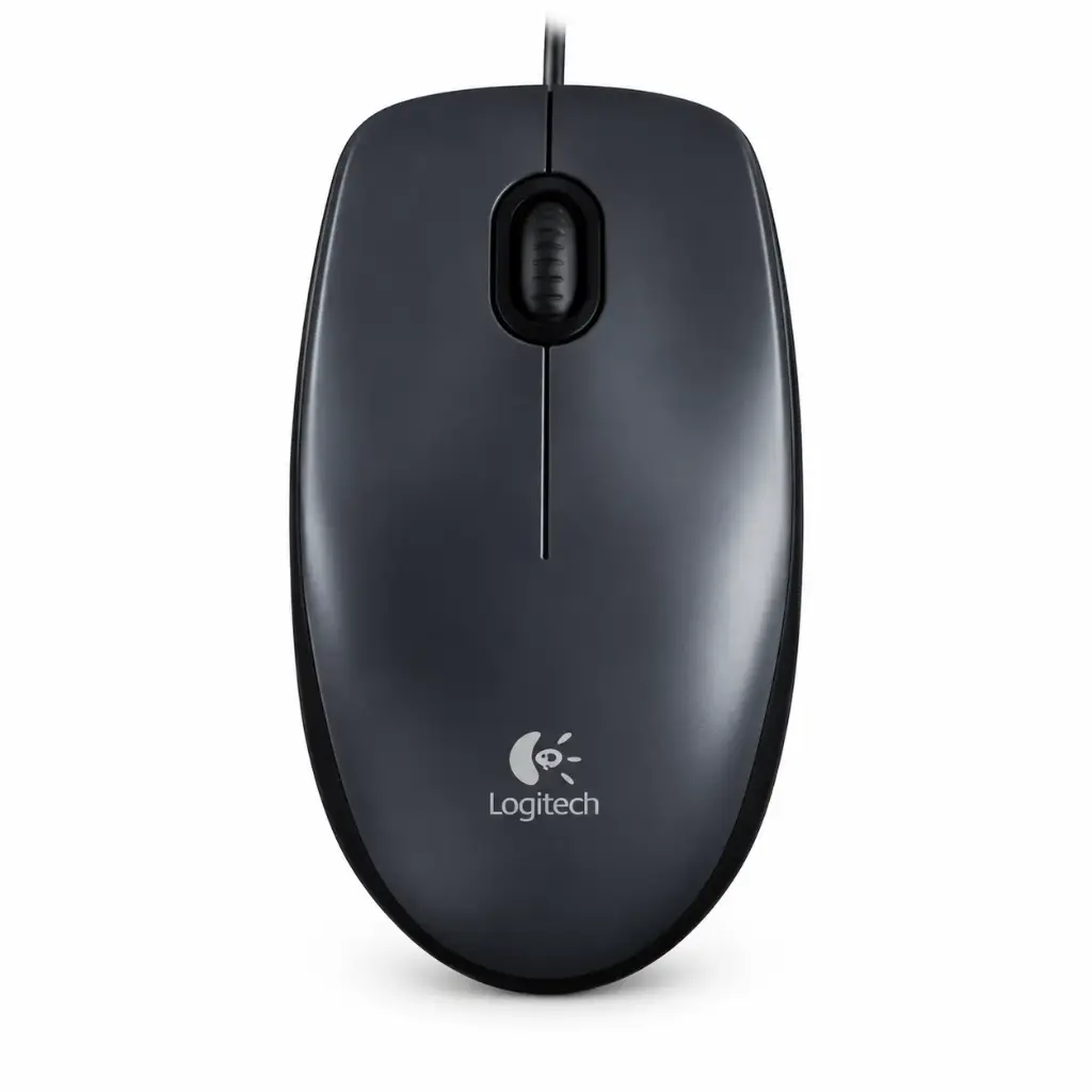 Mouse Logitech M90 con Cable USBSensor Óptico 1000 DPI - Imagen 1