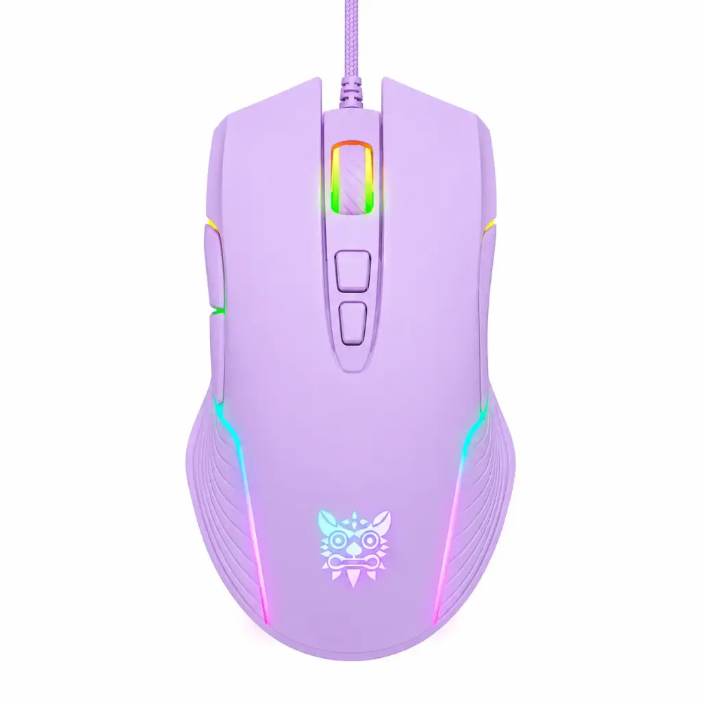 Onikuma Gaming Wired E-Sports Gaming Mouse RGB CW905 Purple - Imagen 1