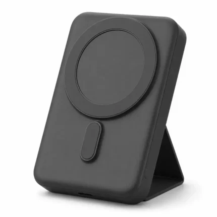 Power Bank Magnetico 10,000mAh con Soporte Negro