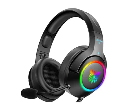 Onikuma K9 Black Headset Gamer – Audífonos con Micrófono para PC y Consolas