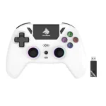 Gamepad Eagle Warrior GM2009 HG04D Inalámbrico 2.4G Blanco (PS5)