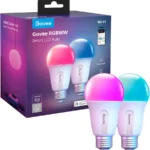 Govee Bombillo Smart Led H6004 Bulb 800LM E26 Matter 2-PACK