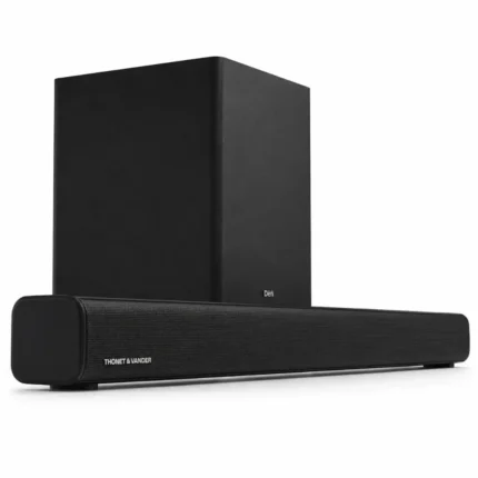 Thonet & Vander Barra de Sonido Con Woofer Dunn Bluetooth + 3.5mm HK09603580 Negro