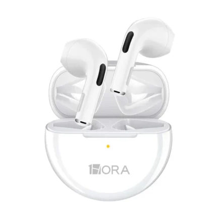 1Hora Audífonos Inalámbricos con Cable Tipo-C 1 Metro Blanco
