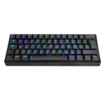 Teclado Gaming Eagle Warrior KAY182U0003C 60 Mecánico Bluetooth Español Negro