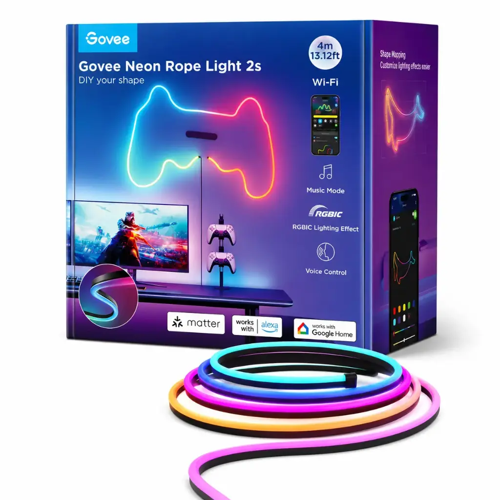 89cd1c8d96d1c7a28ad6917849b5bbc1_Govee_Luces_4M_Neon_Rope_Light_2S_H61D4A11_2368 Govee Luces 4M Neon Rope Light 2S H61D4A11 - Imagen 1