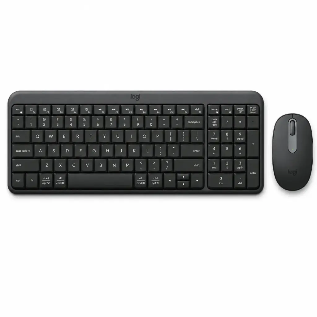 Teclado y Mouse Logitech MK250 Compact Bluetooth Inalámbrico Grafito - Imagen 1