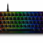 Razer Teclado Gaming RGB Huntsman Mini Mecánico Alámbrico Ingles RZ03-03390500-R3U1 Negro