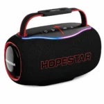 HopeStar H80 80W Negra – Bocina Bluetooth Portátil de Alta Potencia con Sonido Envolvente