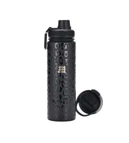 Cubitt Hydro Bottle Animal Print Black CTHB24-1CH