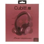 Cubitt Power Headphones ANC Vinotinto CT-PWANC4V – Audífonos Inalámbricos con Cancelación de Ruido