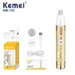 Kemei Lady Shaver y Eyebrow Trimmer 40min KM-132