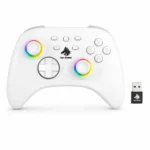 Gamepad Eagle Warrior GM2004 GG06 Inalámbrico 2.4G XInput Blanco (Switch,Android,PC)