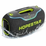 HopeStar A80 350W – Bocina Bluetooth Portátil de Alta Potencia con Luces LED