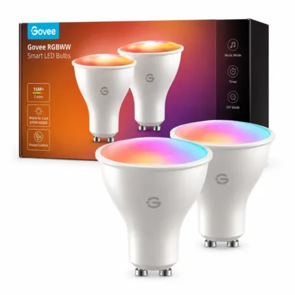 Govee Bombillo Led Inteligente H600D RGBWW 9W Bluet Y WiFi (2 pack)