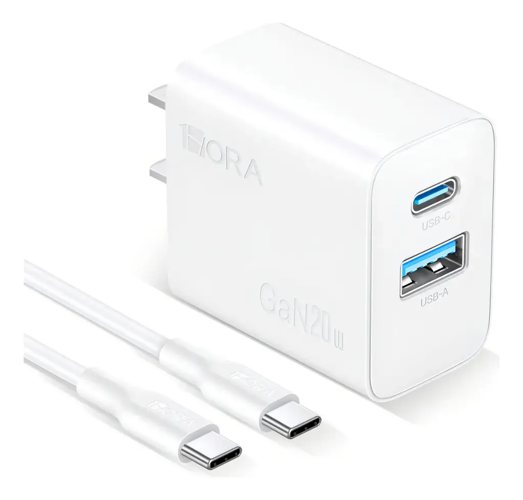 1Hora Cargador GaN Con Puerto Tipo-C 3a 20W GAR162 - Imagen 1