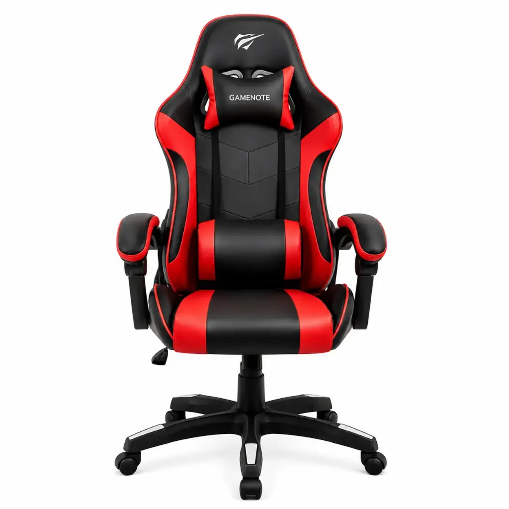 c57e6a00e192308c665daefc4decd830_Havit_Gamenote_GC305_Silla_Gaming_Ergonomica_Negro_y_Rojo_880 Havit Gamenote GC305 Silla Gaming Ergonomica Negro y Rojo - Imagen 1