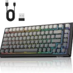 Onikuma Teclado Gaming 2.4g+Blue+Wired  RGB 8milMAH G83