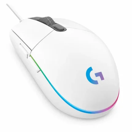 Mouse Gamer Logitech G203 LIGHTSYNC RGB Blanco 8000 DPI USB
