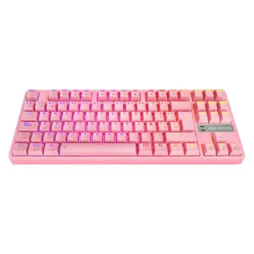 d9e84f806214fb7e2fae6fc53b186010_Teclado_Gaming_Eagle_Warrior_KGY282U0001C_TKL_Mecánico_Alámbrico_Español_Rosado_1828 Teclado Gaming Eagle Warrior KGY282U0001C TKL Mecánico Alámbrico Español Rosado - Imagen 1