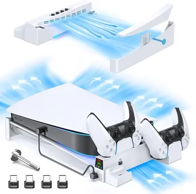 OTVO Soporte Horizontal para P5+PS5 SLIM Disc y Dig Edit - Imagen 1