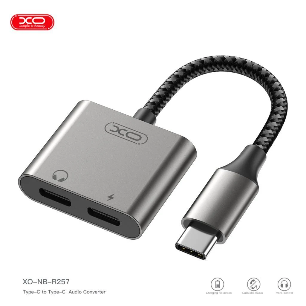 Adaptador USB-C Macho a 2 Puertos USB-C 27W – Carga y Conectividad Dual - Imagen 1