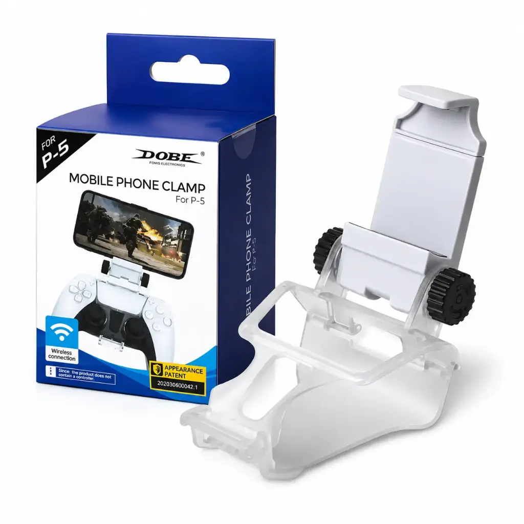 Soporte para Celular DOBE TP5-0527 para Control PS5 DualSense - Imagen 1